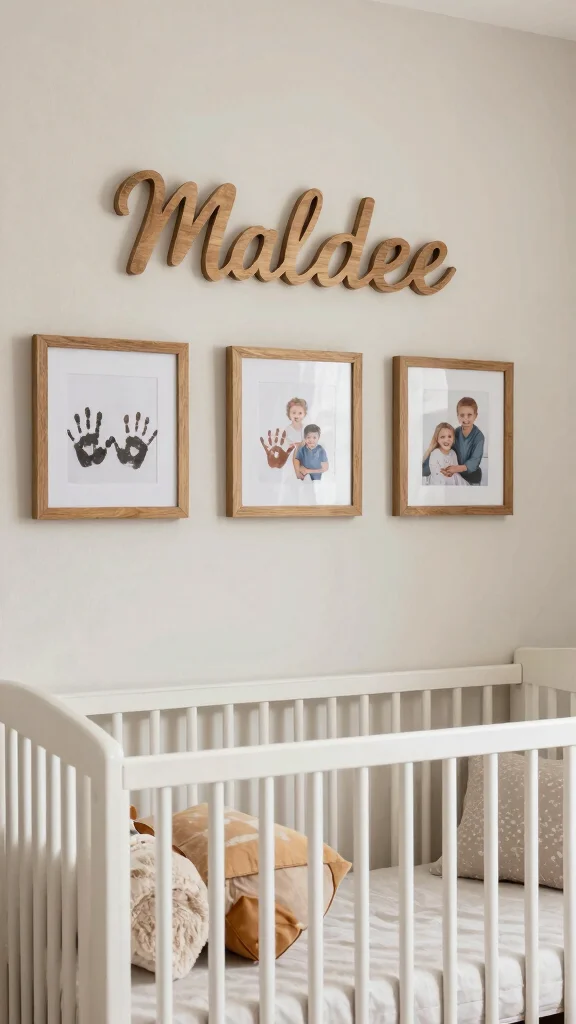 14 Nursery Decor Ideas for a Beautiful Personal Baby Room - 12. Personalized Touches 1