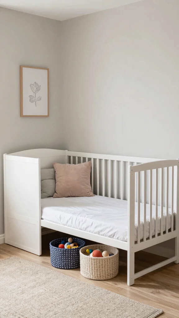 14 Nursery Decor Ideas for a Beautiful Personal Baby Room - 13. Multi-Functional Spaces 1