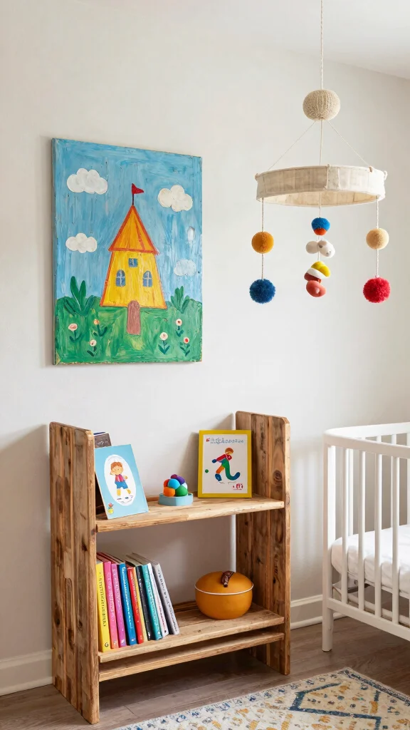 14 Nursery Decor Ideas for a Beautiful Personal Baby Room - 5. DIY Nursery Projects 1