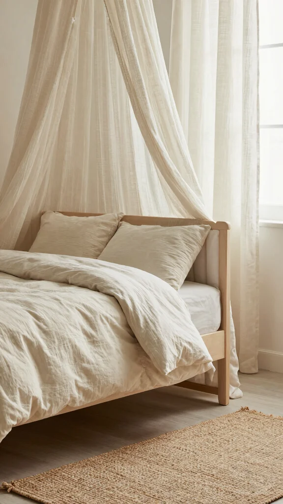 14 Nursery Decor Ideas for a Beautiful Personal Baby Room - 6. Soft and Natural Textiles 1