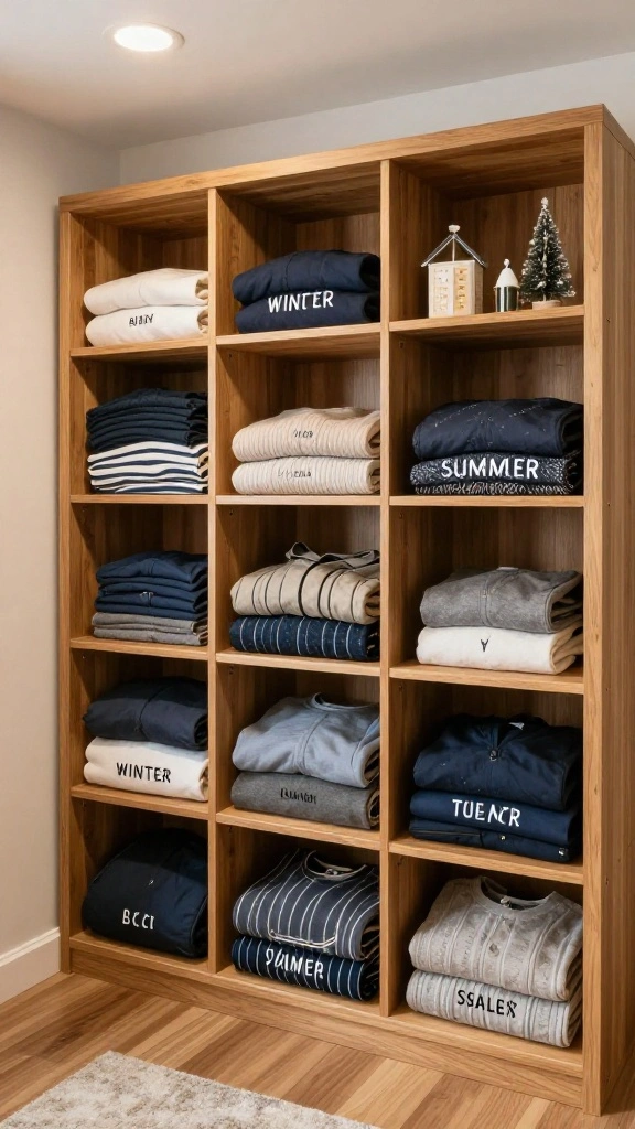 14 Storage Room Design Concepts for a Functional Beautiful Space - 12. Seasonal Storage Solutions 1