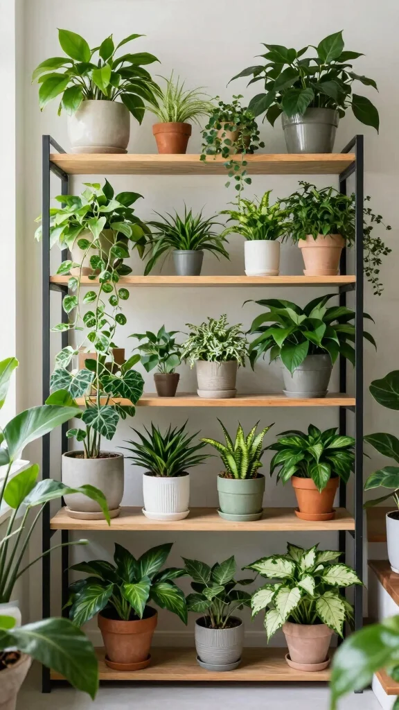 14 Under-the-Stairs Storage Room Ideas for a Clever Space-Smart Space - 14. Plant Lover's Paradise 1