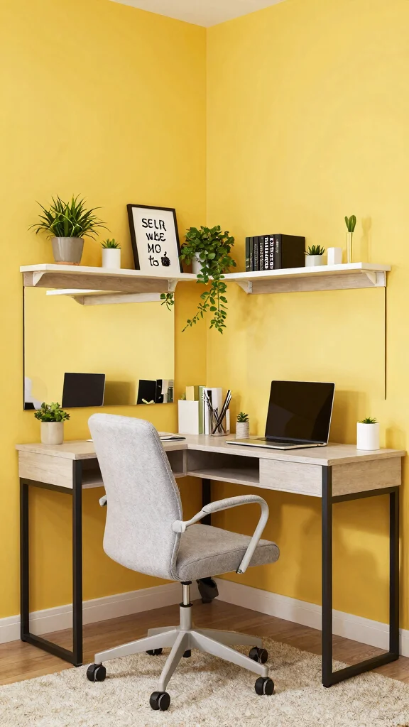 14 Under-the-Stairs Storage Room Ideas for a Clever Space-Smart Space - 2. Stylish Home Office 1