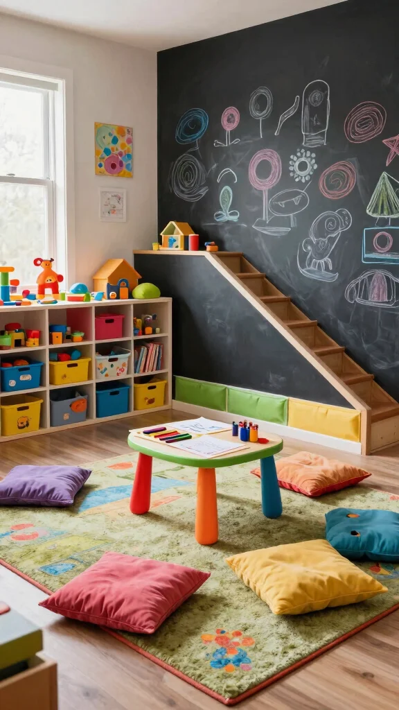 14 Under-the-Stairs Storage Room Ideas for a Clever Space-Smart Space - 3. Playroom Paradise 1