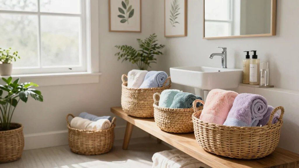 12 Bathroom Basket Ideas for Towels, Toiletries, and Tidy Surfaces – sohofurniture.blog