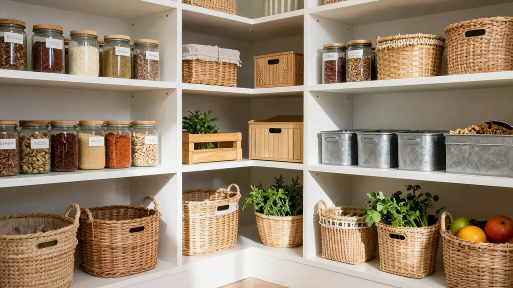 13 Pantry Basket Ideas for an Organized Beautiful Food Storage Space – sohofurniture.blog