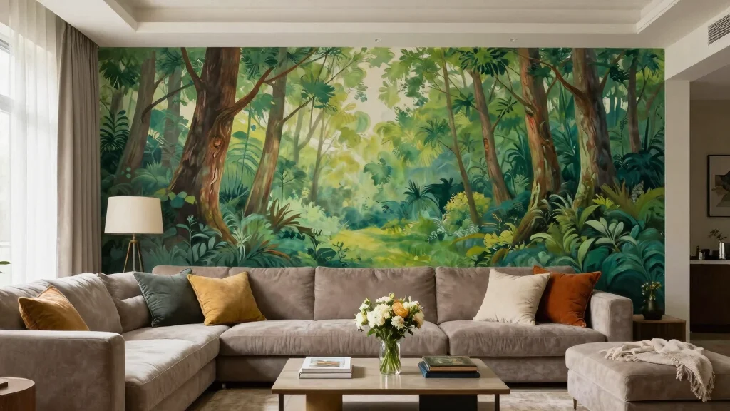 12 Living Room Mural Ideas for a Bold Artistic One-of-a-Kind Wall – cozylivingfurniture.blog