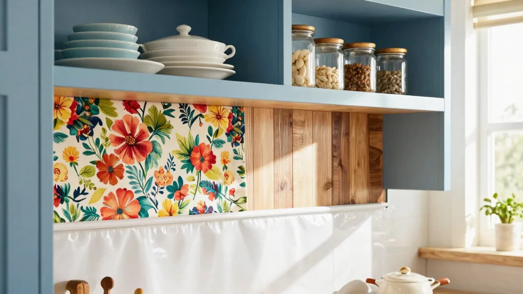12 Kitchen Shelf Liner Ideas for a Clean Stylish Cabinet Interior - marketfurniture.blog