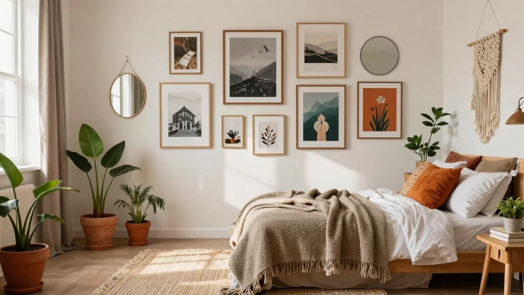 12 Bedroom Gallery Wall Ideas for a Curated Personal Wall Display – cozylivingfurniture.blog